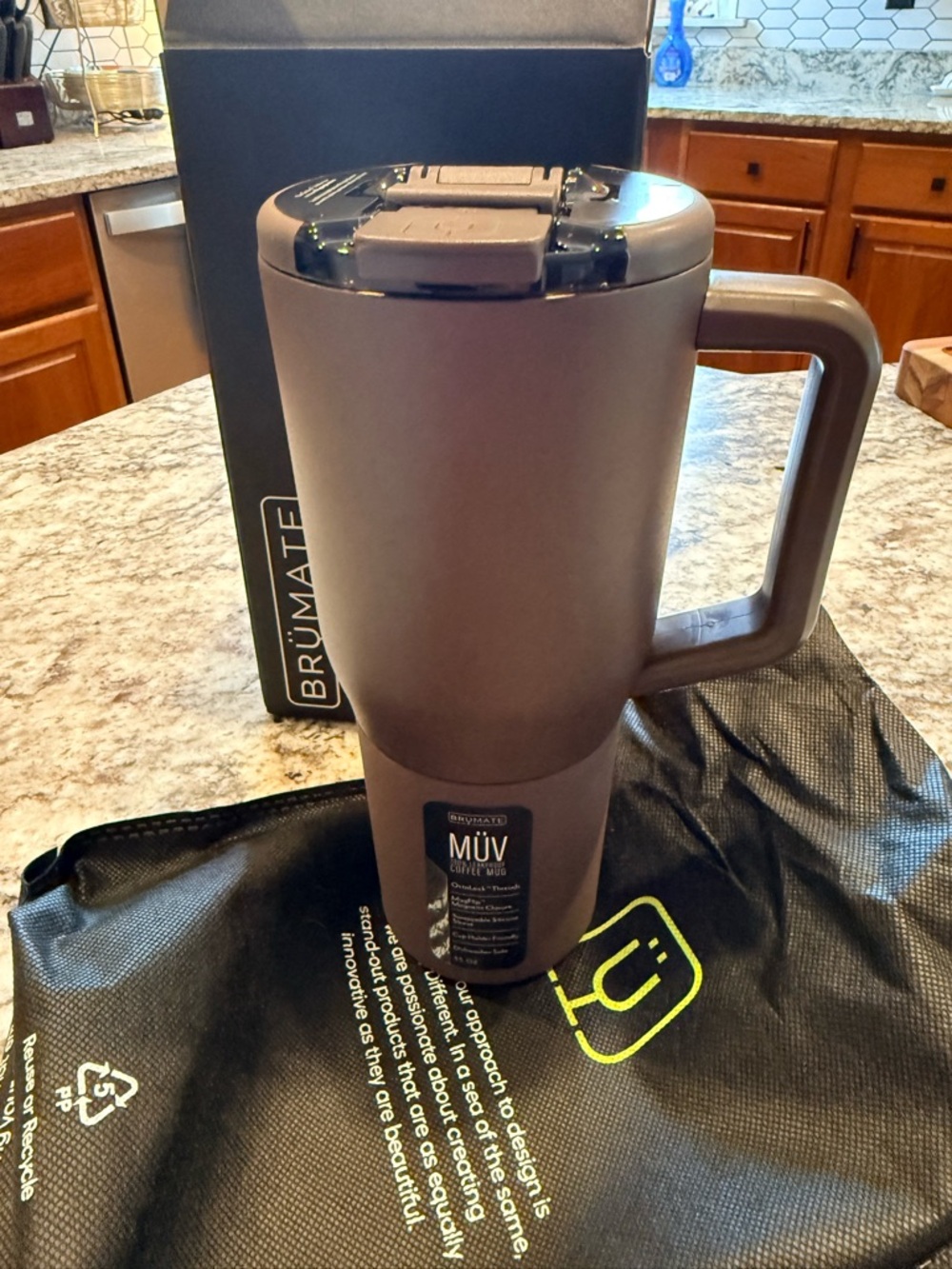 Brumate MÜV 35oz Travel Mug — Lilac Dusk - Picture 3 of 3